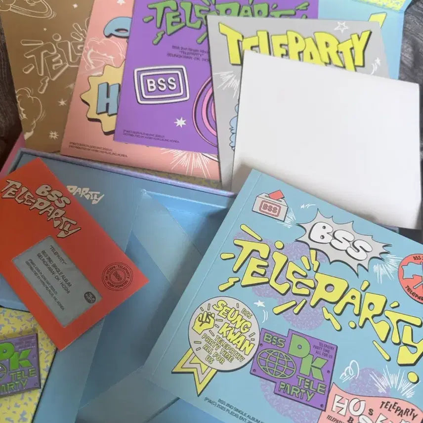 [BUNJANG] BSS Telepathy Album Bundle Set (Photocards Included) / 부석순 텔레파티앨범(포카포함)일괄