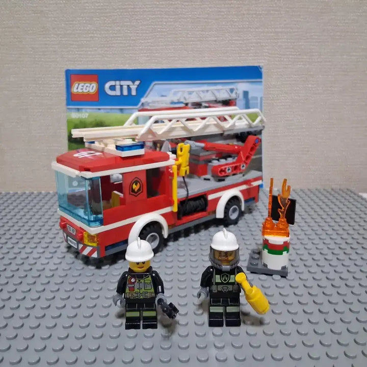 [BUNJANG] LEGO City Fire Truck, Racing Boat, Logging Truck Bundle Set / 레고 시티 소방차 트럭 보트 2세트일괄