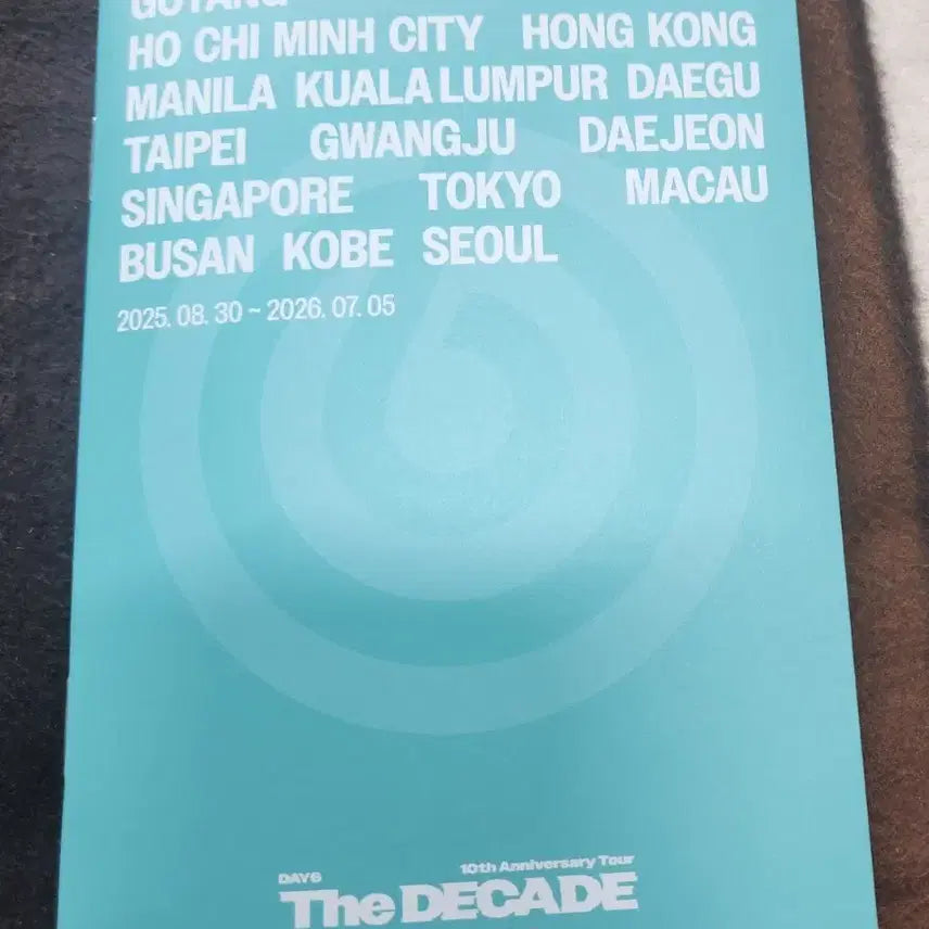[BUNJANG] Day6 The Decade Finale in Seoul Admission Gift Mini Photobook / 데이식스 더데케이드 피날레 인 서울 입장기프트 미니포토북