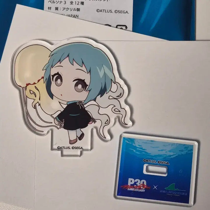 [BUNJANG] Persona 3 30th Anniversary Sea Paradise Acrylic Stand Fuuka / 페르소나3 30주년 씨파라다이스 아크릴 스탠드 후카