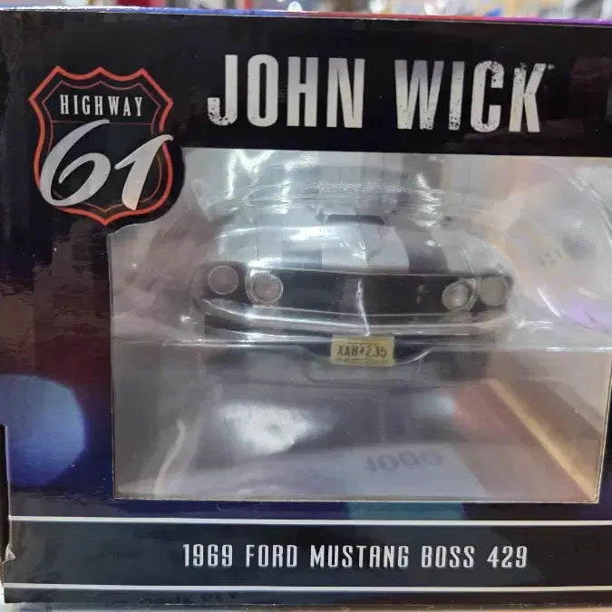 [BUNJANG] Highway 61 1969 Ford Mustang Boss 429 John Wick Edition 1:18 Die-cast Model / 1:18 (판매완료)하이웨이61 존윅 머스탱