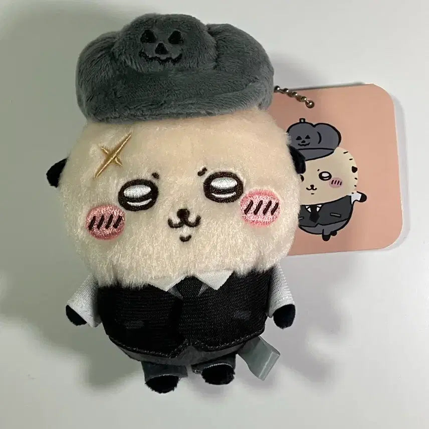 [BUNJANG] Chiikawa RAKKO 2025 Limited Halloween Mascot Doll Keychain / 치이카와 랏코 2025년 한정 할로윈 마스코트 인형 키링