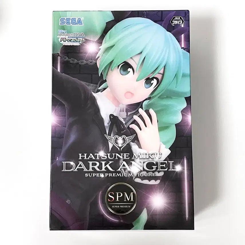 [BUNJANG] Hatsune Miku Dark Angel Figure / 미개봉 | 하츠네 미쿠 비밀경찰 다크 엔젤 피규어 고전 미소녀 고딕