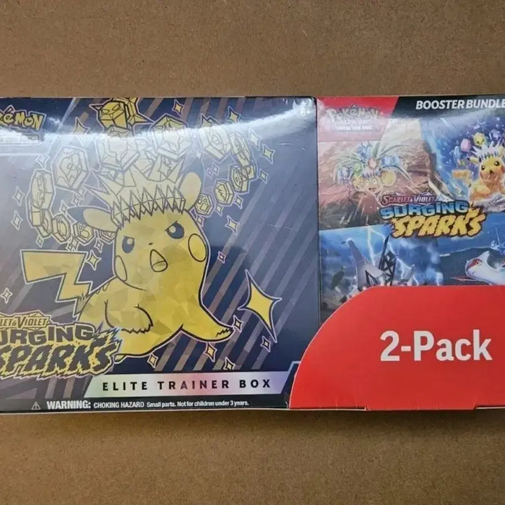 [BUNJANG] Pokemon TCG North America Chilling Reign Elite Trainer Box &amp; Booster Bundle / 포켓몬스터 북미판 Surging Sparks 서프라이즈 박스