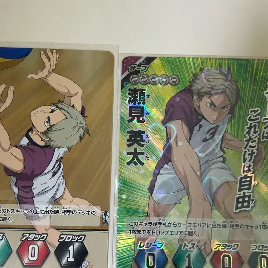 [BUNJANG] Haikyuu Shiratorizawa Set - Barokk Cards / 하이큐 시라토리자와 바보카