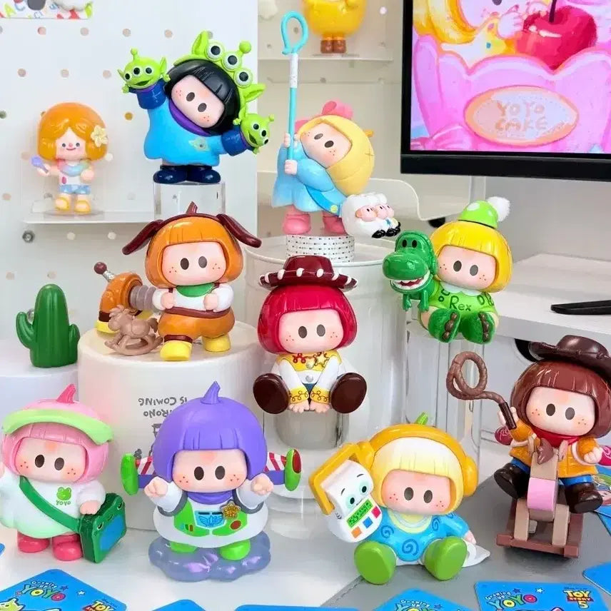 [BUNJANG] Disney Pixar Toy Story Miniso Yo-yo Sealed Full Box Set / 비닐 미개봉 / 풀박스 / 토이스토리 미니소 요요 판매합니다