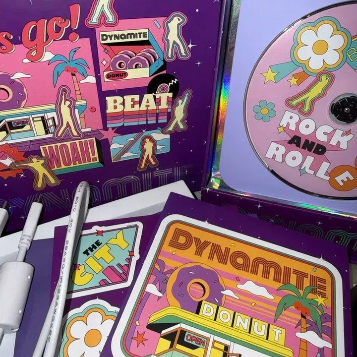 [BUNJANG] BTS Dynamite External DVD Drive / BTS 다이너마이트 외장 dvd 드라이브