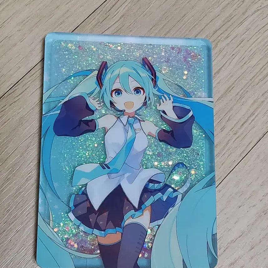 [BUNJANG] Hatsune Miku Acrylic Stand Glitter Shaker / 하츠네 미쿠 아크릴 스텐드 아크릴 쉐이커