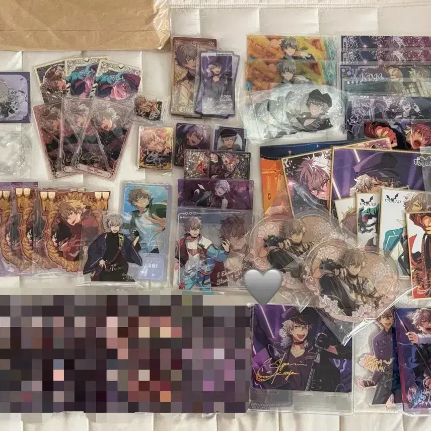 [BUNJANG] Ensemble Stars! Ritsu Sakamoto Merchandise Bundle / 앙스타 코가 오오가미 코가 굿즈 지류 아크릴 일괄