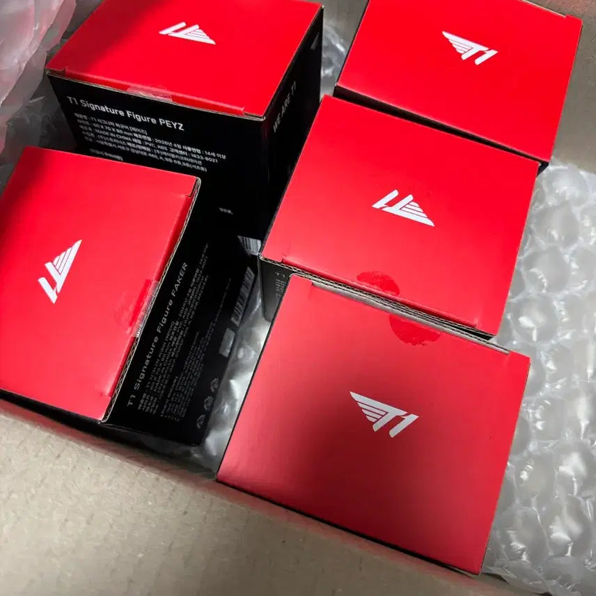 [BUNJANG] T1 Signature Figure 5 Figure Set / T1 티원 시그니처 피규어 5종 세트 정가이하 양도