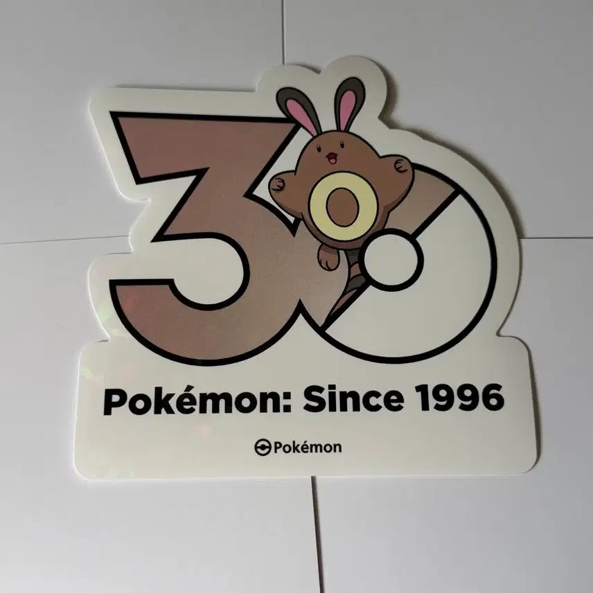 [BUNJANG] Pokemon 30th Anniversary Sticker / 포켓몬스터 30주년 스티커 판매 교환 꼬리선