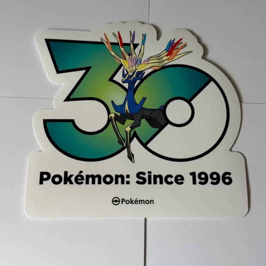 [BUNJANG] Pokemon 30th Anniversary Sticker Yveltal / 포켓몬스터 30주년 스티커 판매 교환 제르네아스
