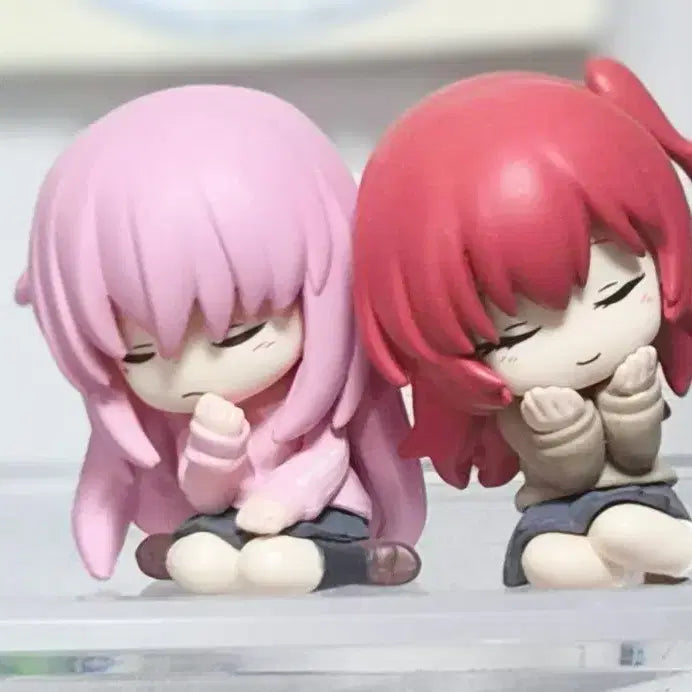 [BUNJANG] Bocchi the Rock! Hitori Gotoh &amp; Ikuyo Kita Shoulder Perching Gacha Figures (Bundle Set) / 봇치더락! 봇치 키타 어깨쿵 가챠피규어