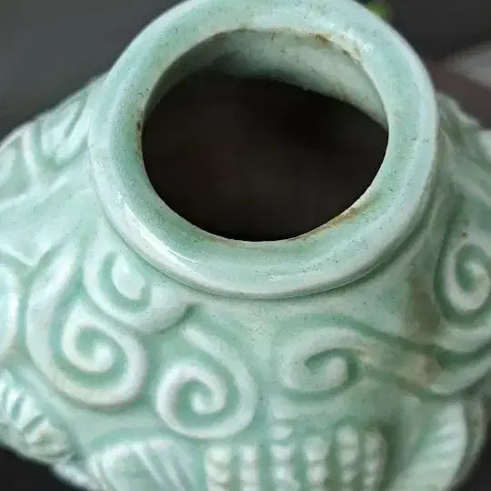 [BUNJANG] Song Dynasty Celadon Vase with Dragon Motif / 송대 도자기