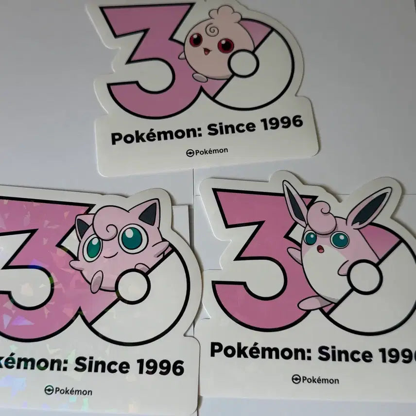 [BUNJANG] Pokemon 30th Anniversary Sticker / 포켓몬스터 30주년 스티커 판매 교환 푸푸린 푸린 푸크린