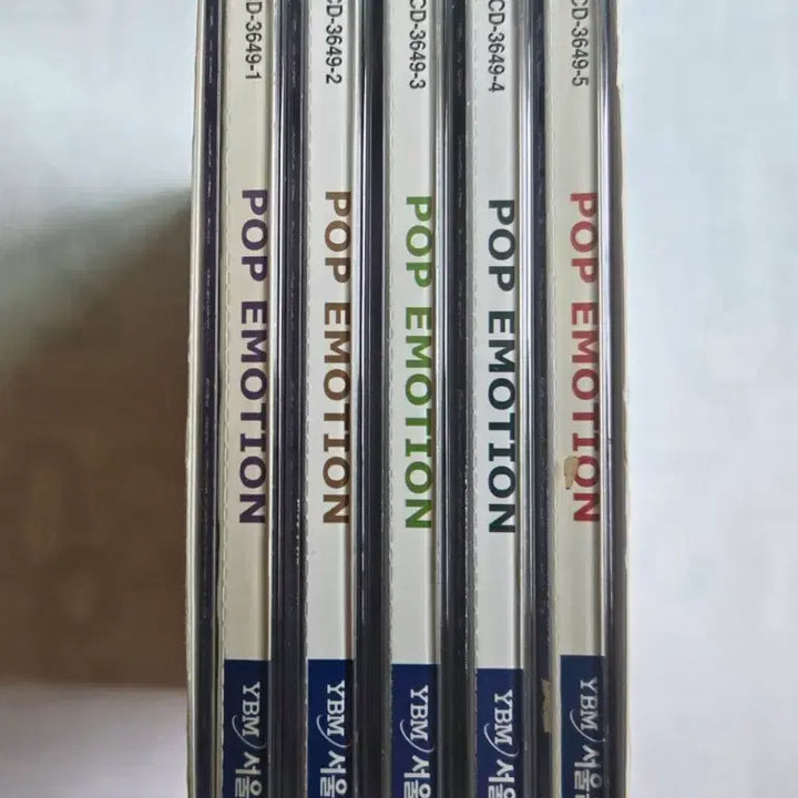 [BUNJANG] Pop Emotion 5CD Album / 팝 에모션 5CD 앨범