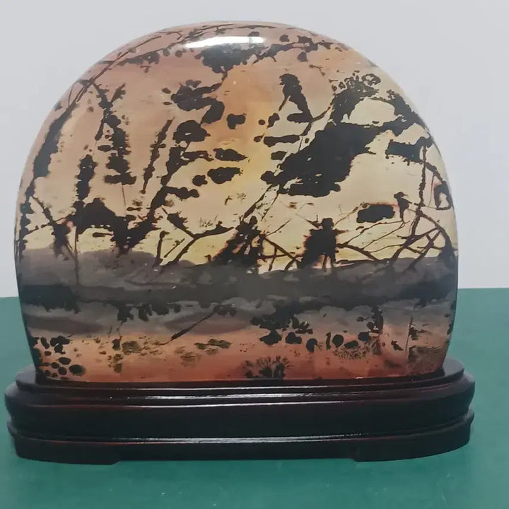 [BUNJANG] Ancient Fossil Engraved with Floral Patterns / 수석(초화석)