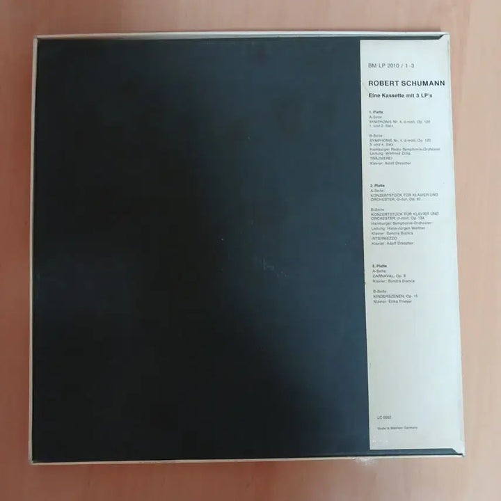 [BUNJANG] Robert Schumann Symphony Collection LP 3 Record Set / 소장가치 민트급 로베르트 슈만 심포니 LP 3장
