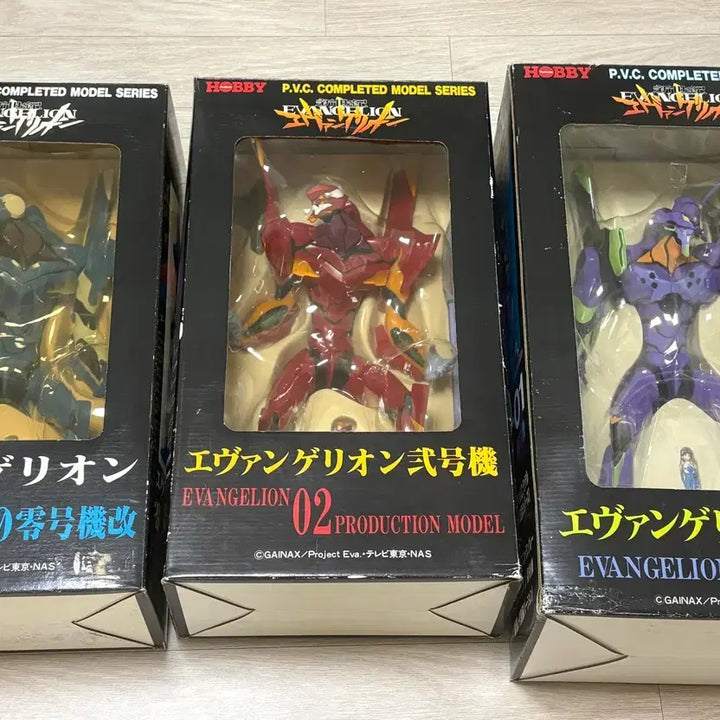 [BUNJANG] Tsukuda Hobby Evangelion Unit-00, Unit-01, Unit-02 Figures Set / 츠쿠다하비 에반게리온 초호기,0호기,2호기 피규어 판매