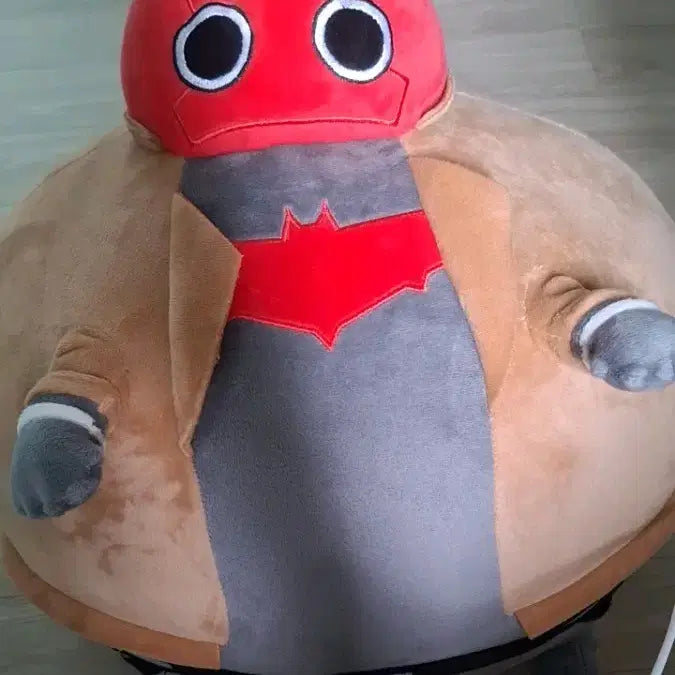 [BUNJANG] DC Comics Jason Todd Red Hood "Fatson" Plush Toy / dc 코믹스 비공식 제이슨 토드 레드후드 팻슨 인형