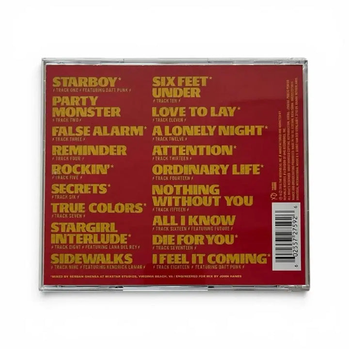 [BUNJANG] The Weeknd Starboy CD / The weekend - Starboy CD