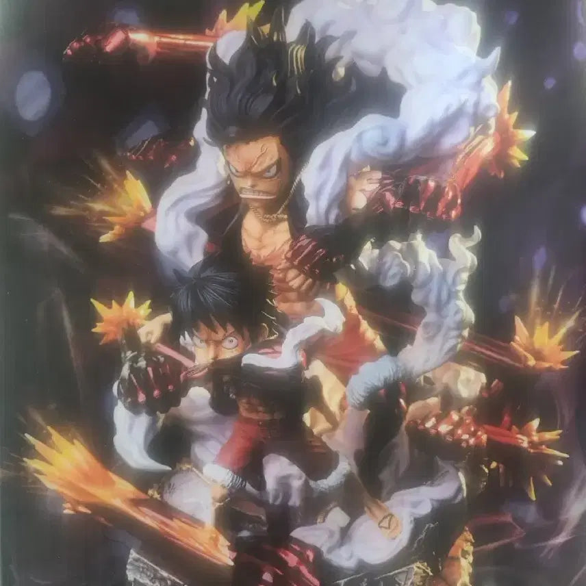 [BUNJANG] YANG&amp;XZ Gear 4 Luffy Resin Figure / 원피스 YANG&amp;XZ 기어4 루피 레진 피규어 팝니다