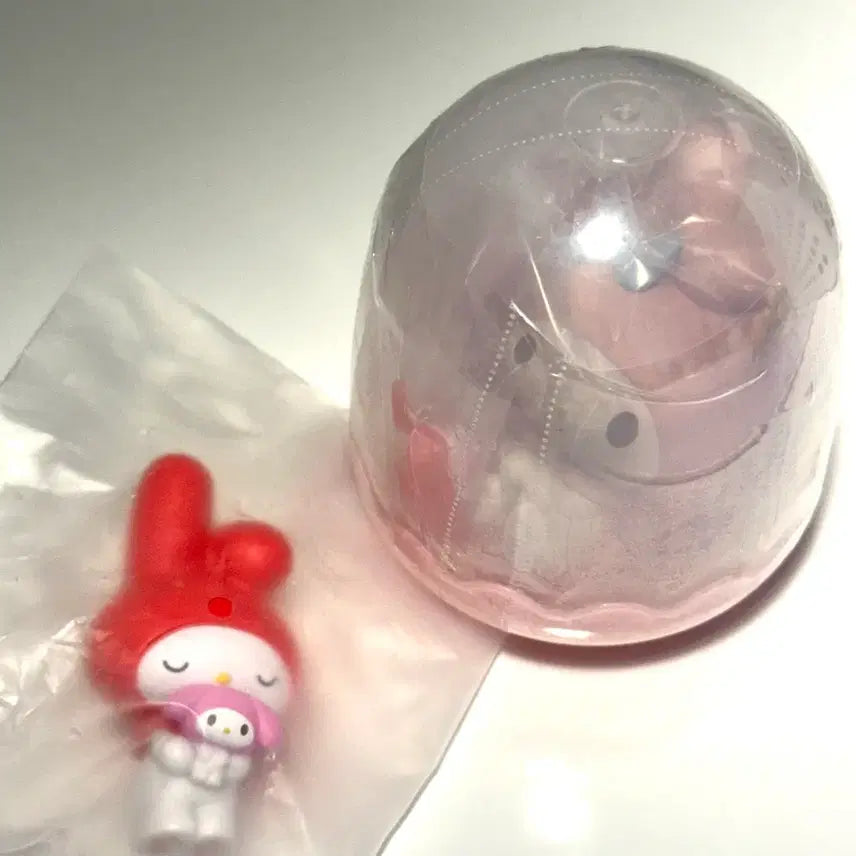 [BUNJANG] My Melody Mini Mini Plush Toy Gacha &amp; Jewelry Stand Bundle Set / 마이멜로디 미니미 봉제인형 가챠, 쥬얼리 스탠드 일괄