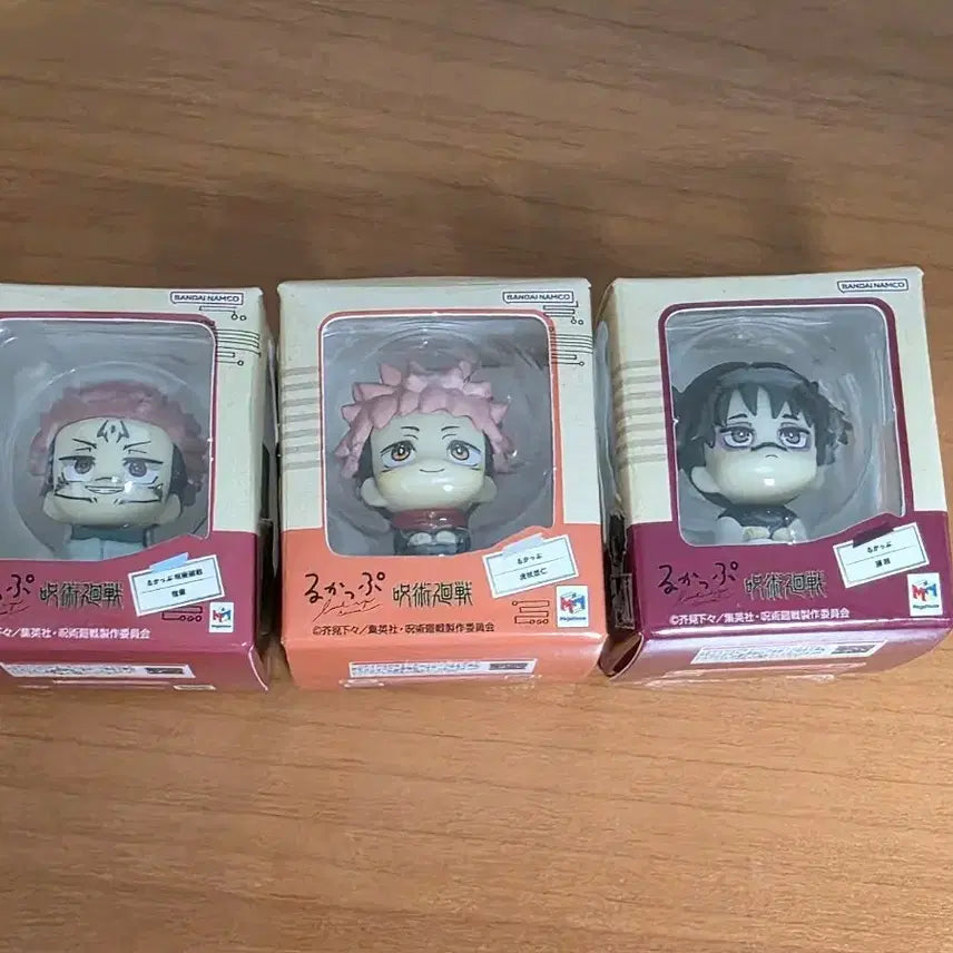 [BUNJANG] Jujutsu Kaisen Mini Look-Up Gacha Figures Bundle Set - Yuji, Sukuna, Choso / 주술회전 미니 룩업 가챠 이타도리 스쿠나 쵸소우 일괄