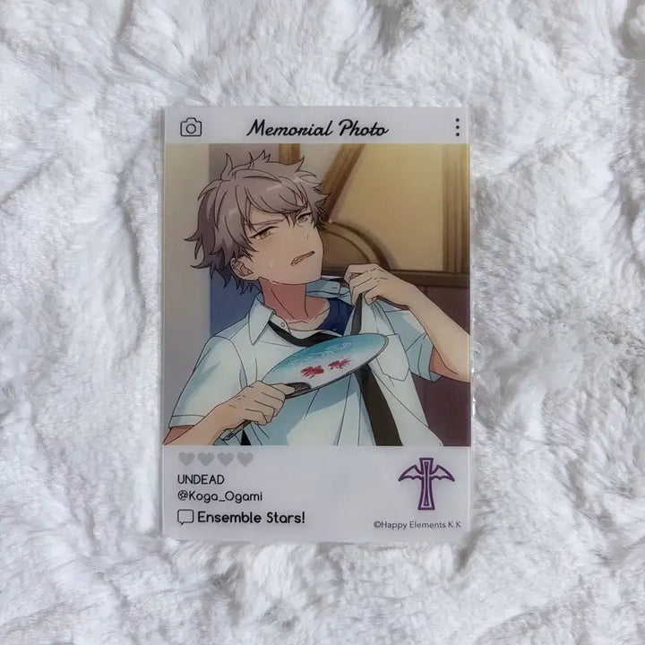 [BUNJANG] Ensemble Stars! Emoca Vol. 1 Ogami Koga Undead Clear Card / 앙스타 에모카 1탄 오오가미 코가 언데드 클리어카드 추억 앙상블스타즈클카