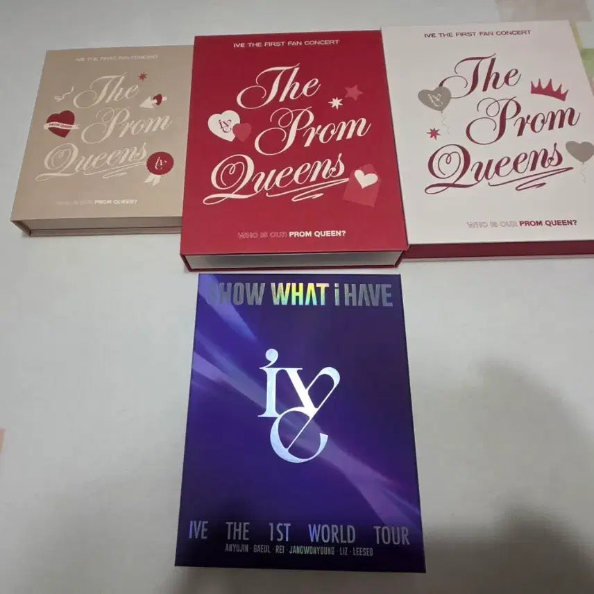 [BUNJANG] IVE 1st Fan Concert Blu-ray, DVD, Kit Video &amp; 1st World Tour Blu-ray Bundle / 아이브 1st 팬콘 블루레이,DVD,키트비디오, 1ST월드투어 블루레이