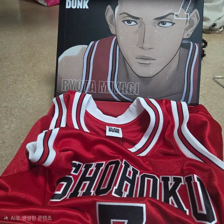 [BUNJANG] Slam Dunk Song Tae Seop Replica Jersey (Size L) / 슬램덩크 송태섭 유니폼