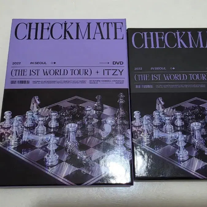 [BUNJANG] ITZY CHECKMATE World Tour Seoul DVD &amp; Blu-ray Bundle Set / 있지 ITZY CHECKMATE DVD / 블루레이 일괄