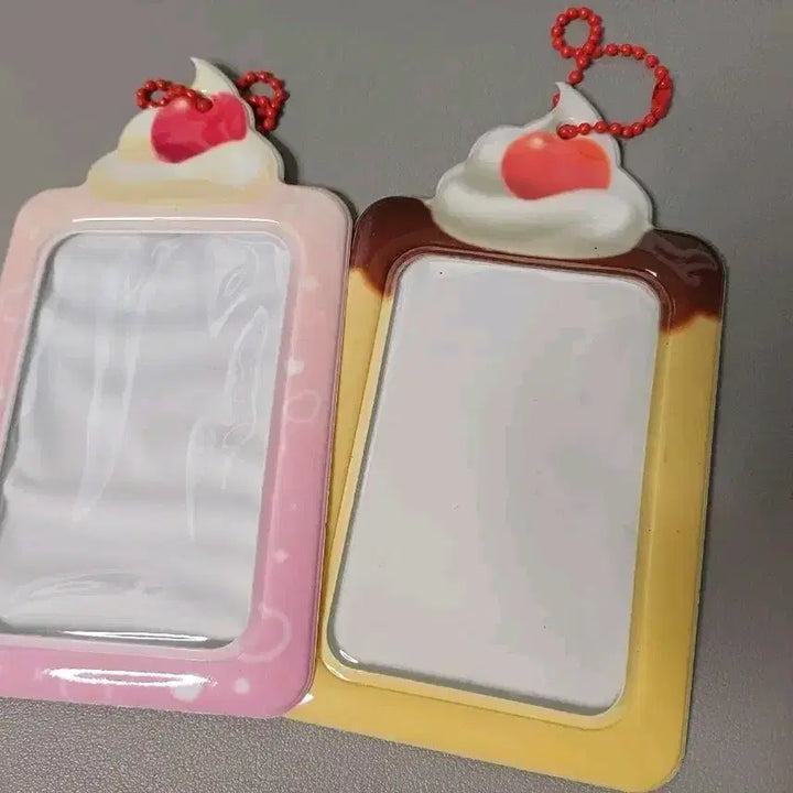 [BUNJANG] Bundle Set Cherry Photocard Holder / [일괄] 푸딩 체리 포토카드 홀더 포카홀더