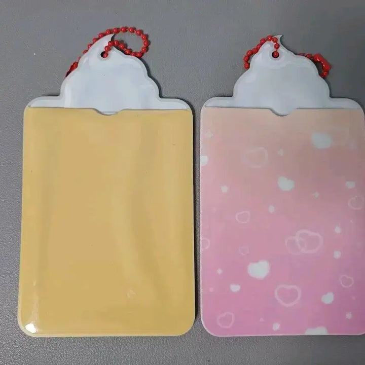 [BUNJANG] Bundle Set Cherry Photocard Holder / [일괄] 푸딩 체리 포토카드 홀더 포카홀더
