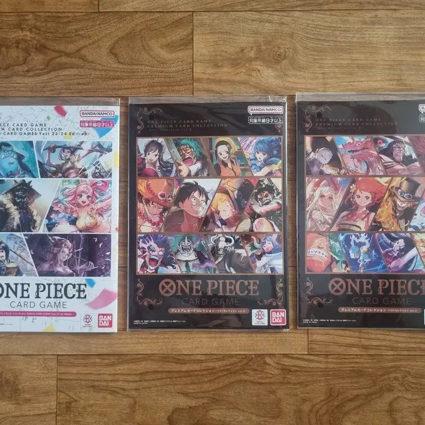 [BUNJANG] One Piece Card Japanese Edition Premium Collection Set (3 Types) Sealed Bundle Set / 원피스카드 일본판 프리미엄 컬렉션 3종 1세트 미개봉 일괄