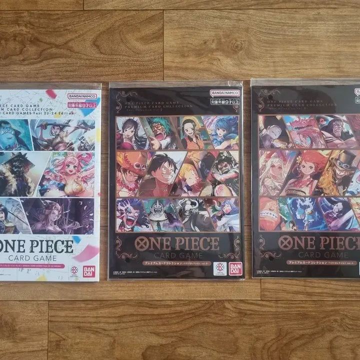 [BUNJANG] One Piece Card Japanese Edition Premium Collection Set (3 Types) Sealed Bundle Set / 원피스카드 일본판 프리미엄 컬렉션 3종 1세트 미개봉 일괄