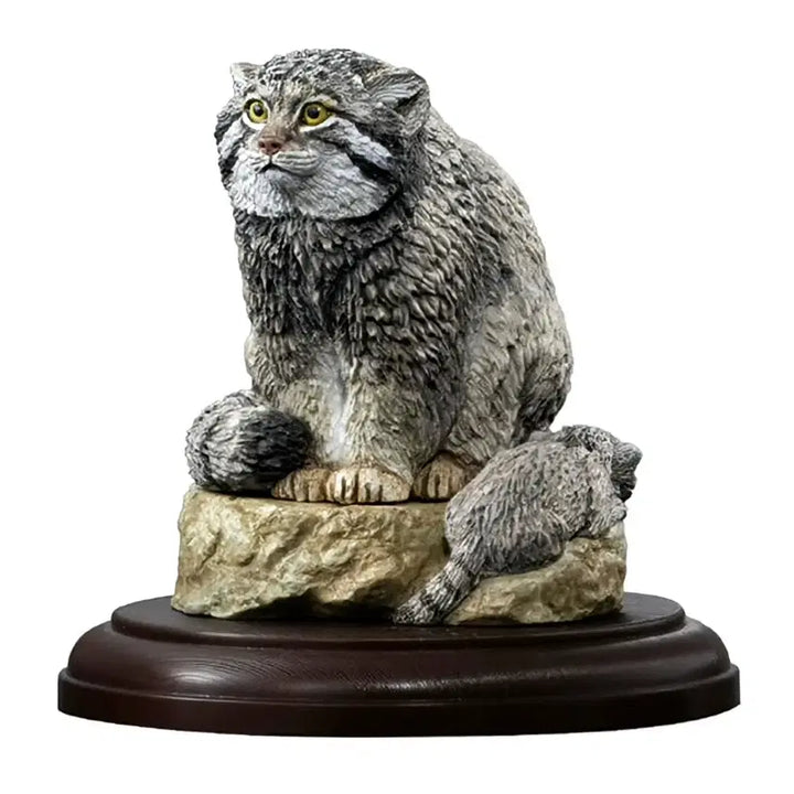 [BUNJANG] Bandai Nature Diorama Collection Wild Felidae Manul Cat / 반다이 생물대도감 디스플레이 모델 컬렉션 야생 고양잇과 동물 마눌 고양이