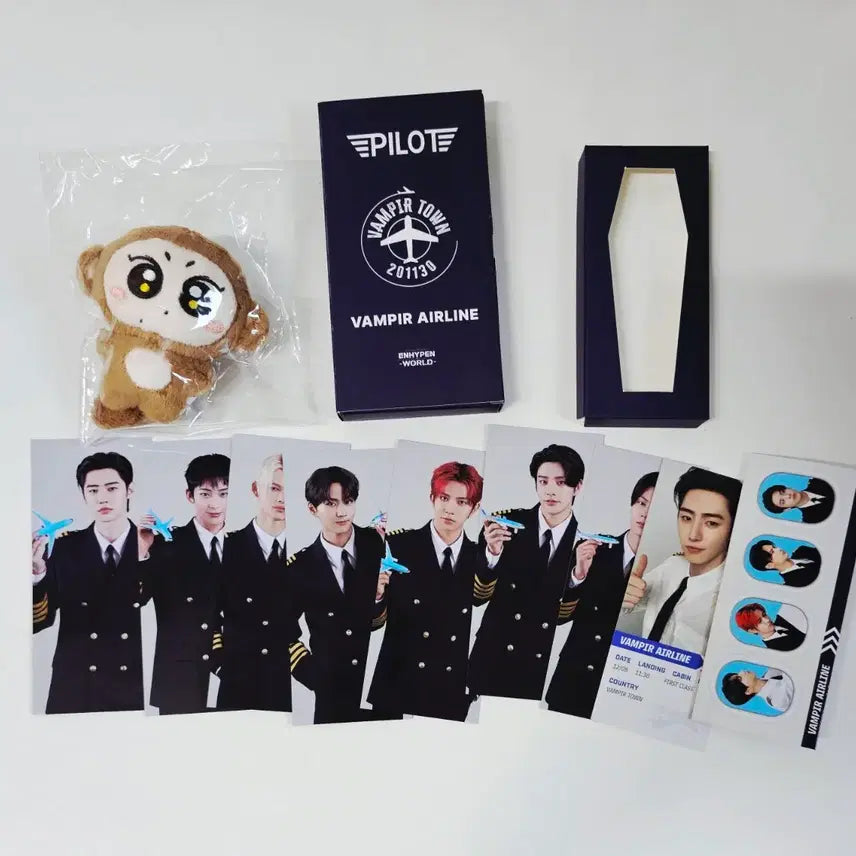 [BUNJANG] ENHYPEN WORLD RE:WIND Pilot Gift Ticket Sunghoon Bundle Set / 끼끼쩡 엔하이픈월드 파일럿 기프트