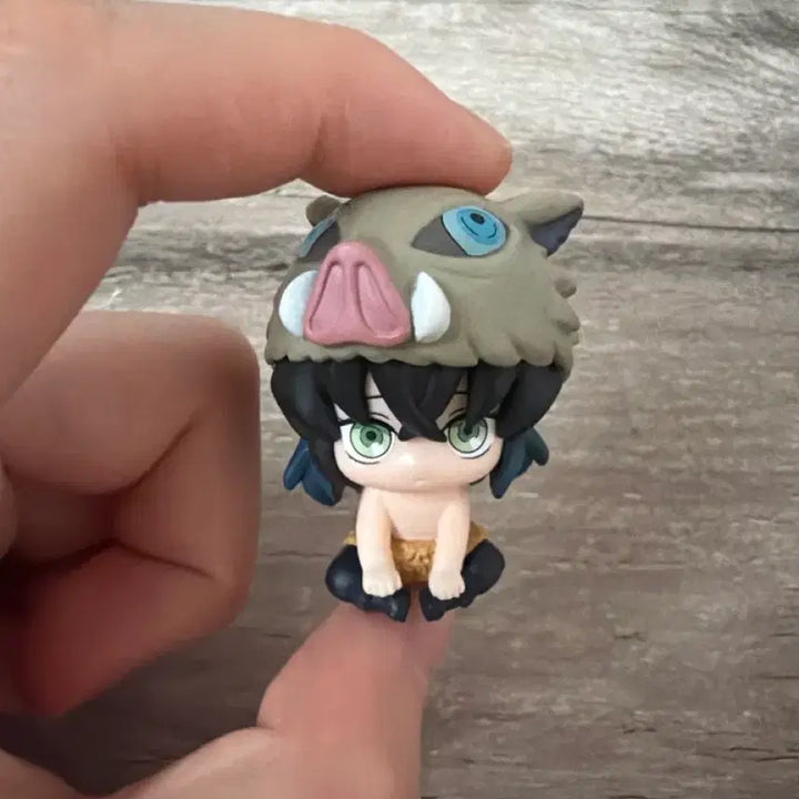 [BUNJANG] Demon Slayer Inosuke Gacha Figure Bundle Set / 귀멸의 칼날 이노스케 가챠 일괄 판매