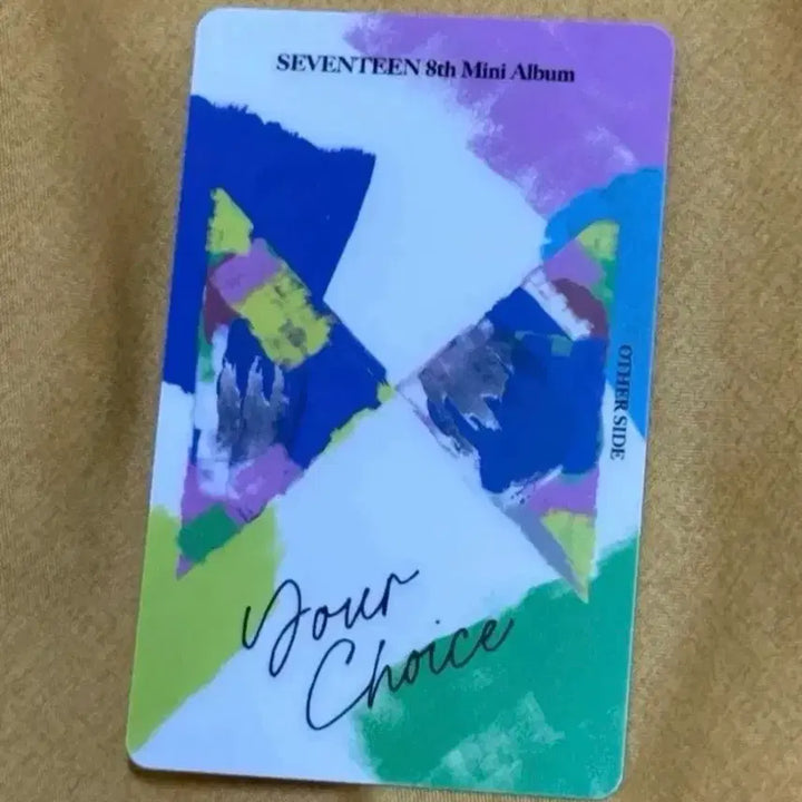 [BUNJANG] SEVENTEEN S.COUPS Your Choice M2U Lucky Draw Photocard / SVT 세븐틴 에스쿱스 Your Choice M2U 럭드
