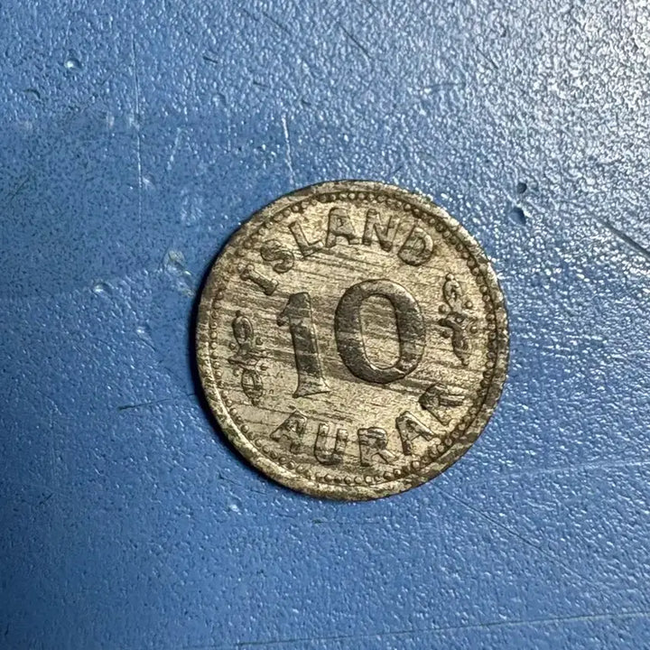 [BUNJANG] 1942 Iceland 10 Aurar Coin / 1942년 발행 10 aurar 아이슬랜드