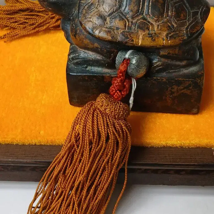 [BUNJANG] Turtle Seal, Gubeolche Manuscript Style, 880g Bronze Seal / 거북이동낙관인장