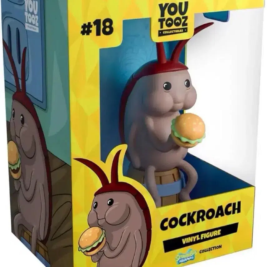 [BUNJANG] SpongeBob Cockroach Figure (Sealed) / [미개봉]스폰지밥 바퀴벌레 피규어