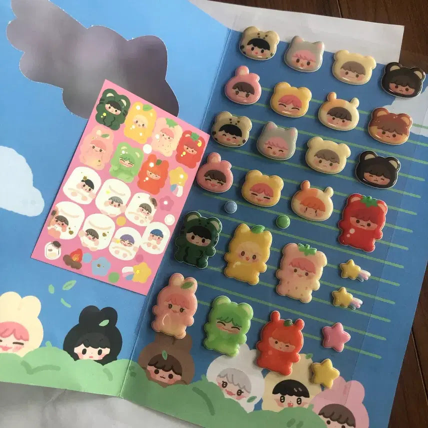 [BUNJANG] Danim Epoxy Sticker NCT Dream / 다님 에폭시 스티커 엔시티 드림