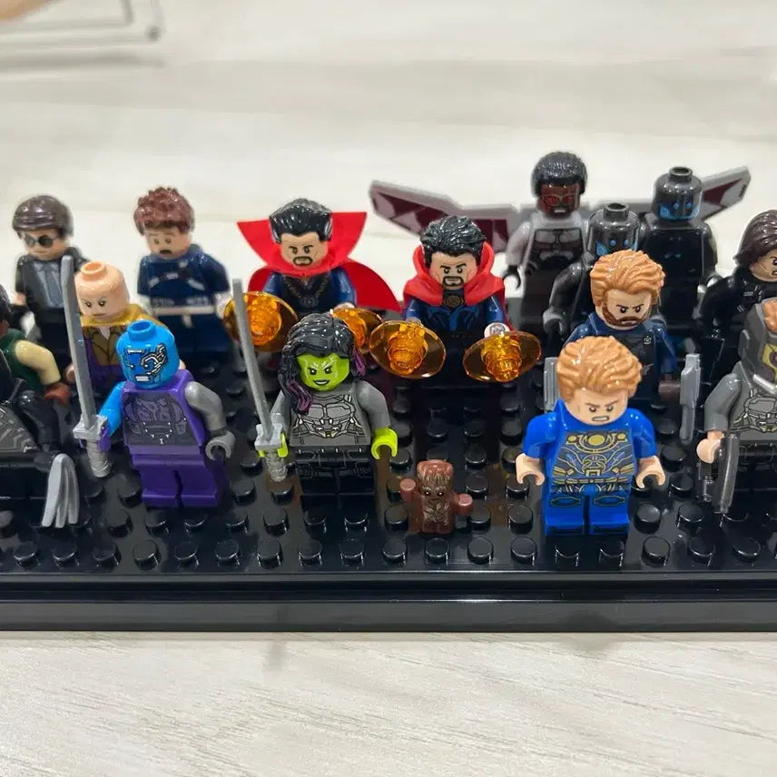 [BUNJANG] LEGO Marvel Minifigure Bundle Set + Clear Case / 레고 마블 미니피규어 일괄판매 + 투명 케이스