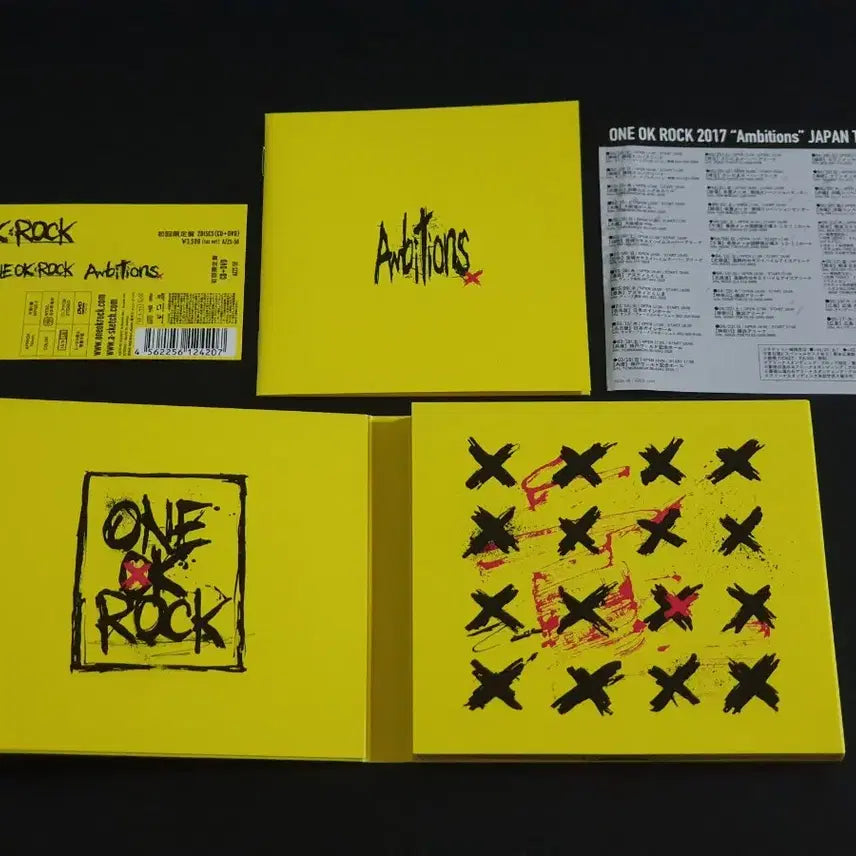 [BUNJANG] ONE OK ROCK Ambitions Limited Edition CD+DVD / 원오크락 앨범 Ambitions (CD+DVD) 원오크록 한정반
