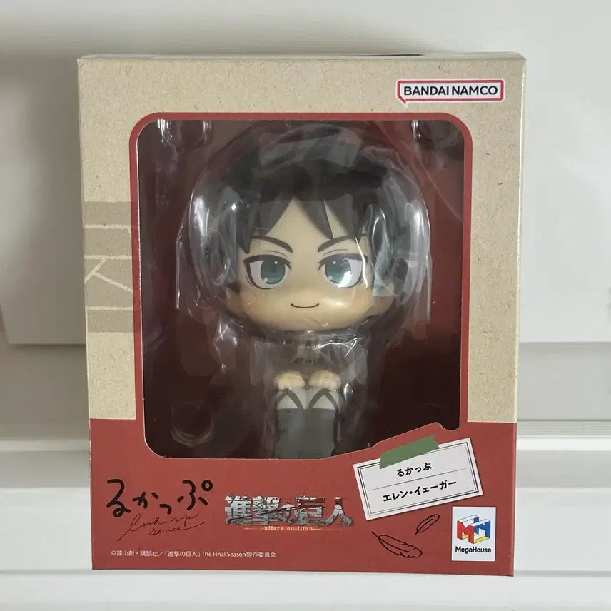 [BUNJANG] Attack on Titan Eren Look Up Figure (Sealed) / 진격의거인 에렌 룩업 미개봉
