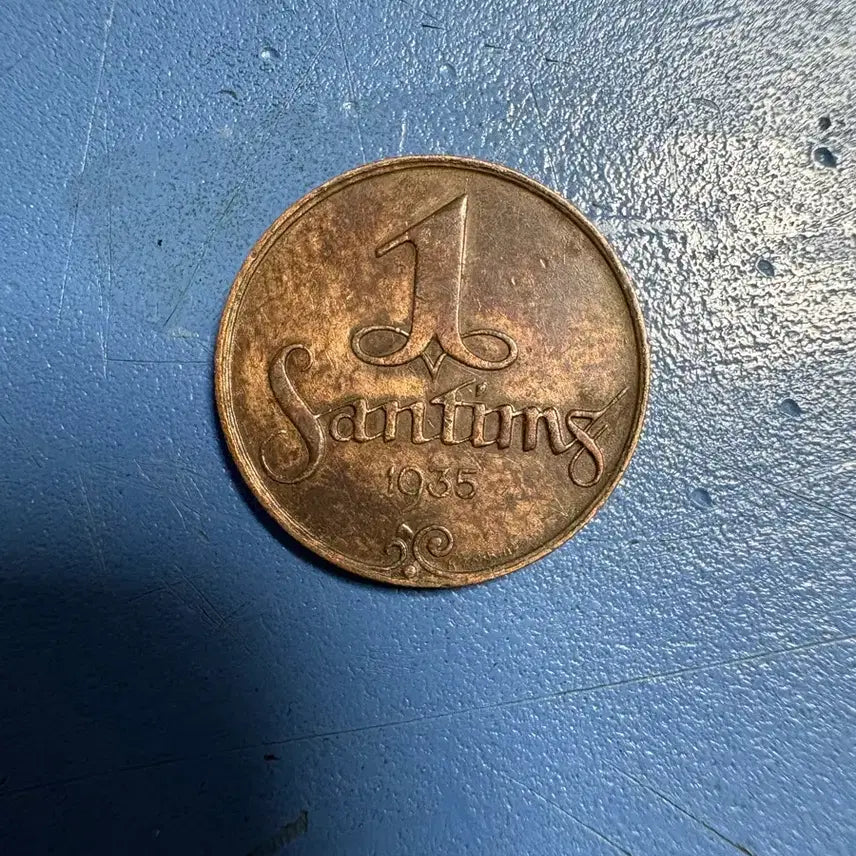 [BUNJANG] Latvia 1 Santim Coin 1935 / 라트비아 1 산팀 1935