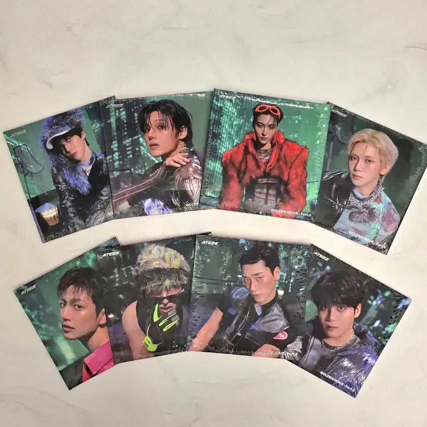 [SOLD OUT] [BUNJANG] ATEEZ Golden Hour Part.5 Digipak Set (Sealed) / 현물 에이티즈 골든아워 파트5 미개봉앨범 디지팩 세트