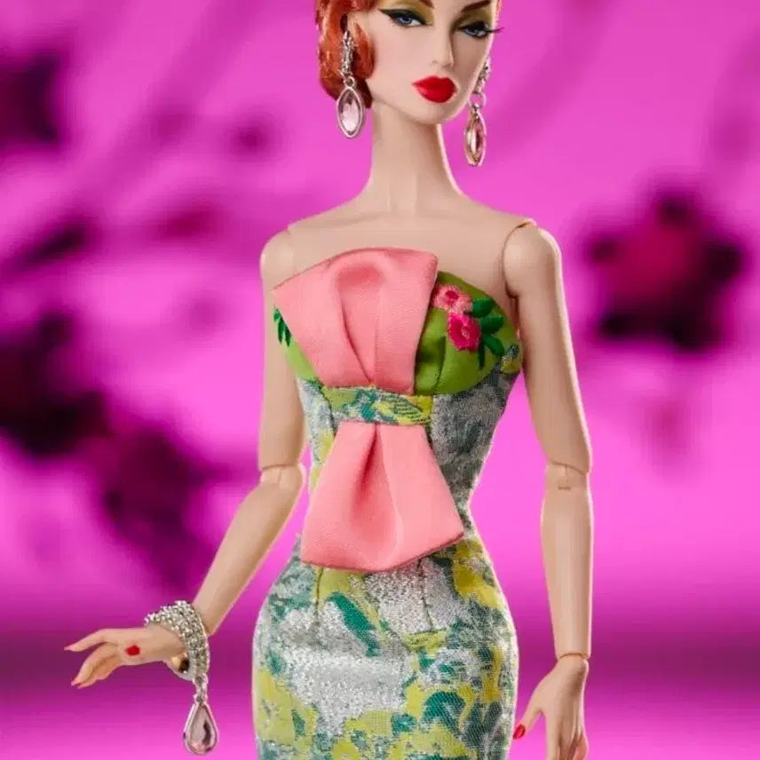[BUNJANG] Monogram Outfit Set Top Dress Jacket for Poppy Parker Fashion Royalty / 모노그램 의상 세트